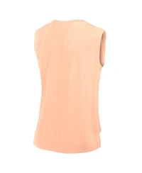 Fanatics Women's Orange Michigan Wolverines Studio Gym Tank Top