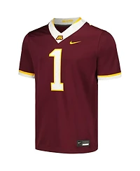 Nike Men's 1 Maroon Minnesota Golden Gophers Untouchable Football Replica Jersey