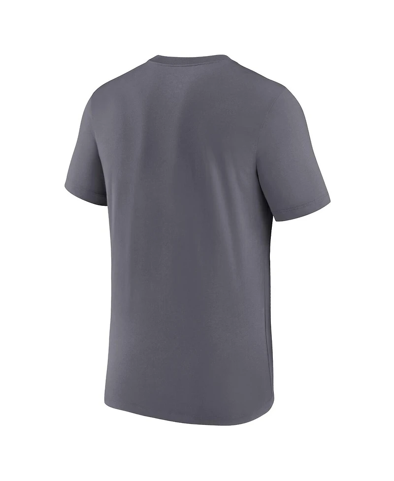 Nike Men's Gray Paris Saint-Germain Verbiage T-Shirt