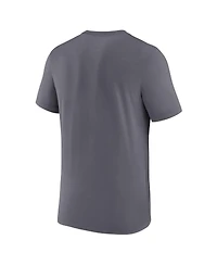 Nike Men's Gray Paris Saint-Germain Verbiage T-Shirt
