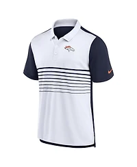 Nike Men's Navy/White Denver Broncos Fashion Performance Polo