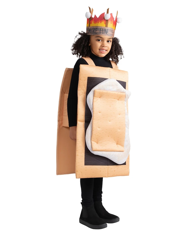 Dress Up America S'mores Marshmallow Costume - Kids