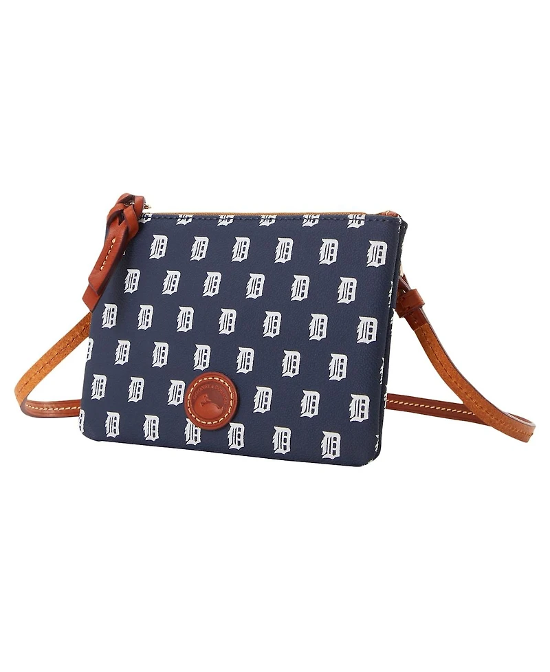 Dooney & Bourke Detroit Tigers Top Zip Crossbody Purse