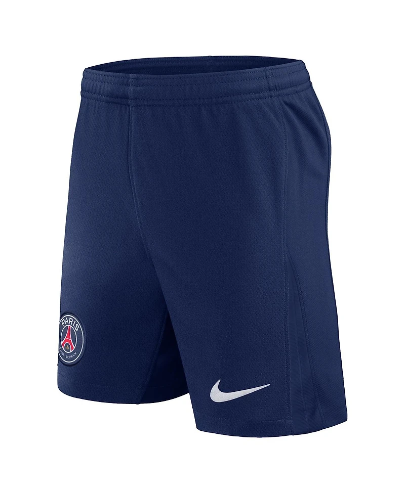 Nike Big Boys and Girls Navy Paris Saint-Germain 2024/25 Home Stadium Shorts