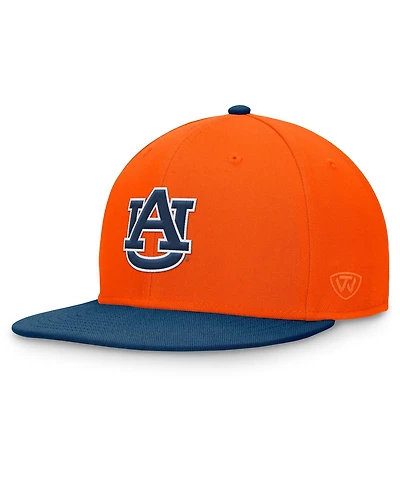 Top of the World Men's Orange/Navy Auburn Tigers Rally Two-Tone Fitted Hat