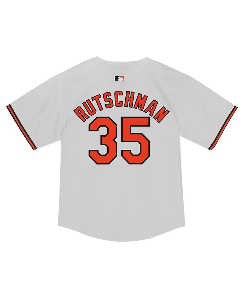Nike Baby Boys and Girls Adley Rutschman White Baltimore Orioles Game Jersey
