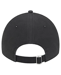New Era Men's and Women's Black New York Liberty Core Logo 9TWENTY Adjustable Hat