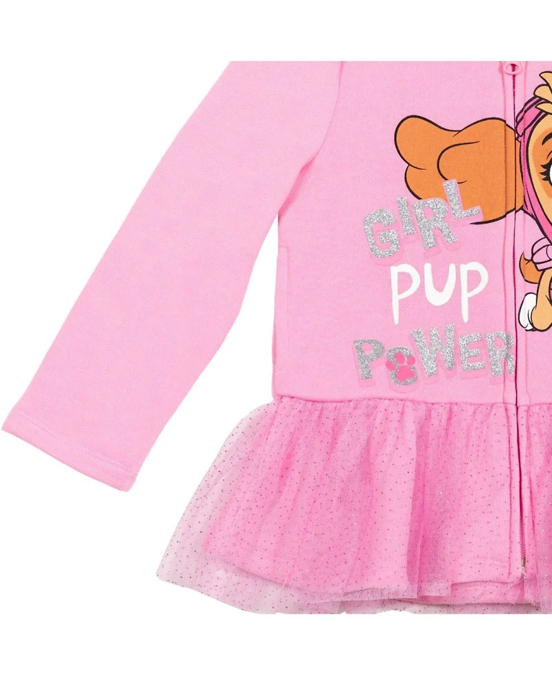 Paw Patrol Baby Girls Skye Zip Up Costume Hoodie to