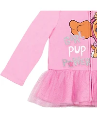 Paw Patrol Baby Girls Skye Zip Up Costume Hoodie to