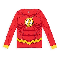 Justice League Toddler Boys Dc Comics Pullover Pajama Shirt and Pants Sleep Set
