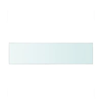 Shelf Panel Glass Clear 39.4"x9.8"