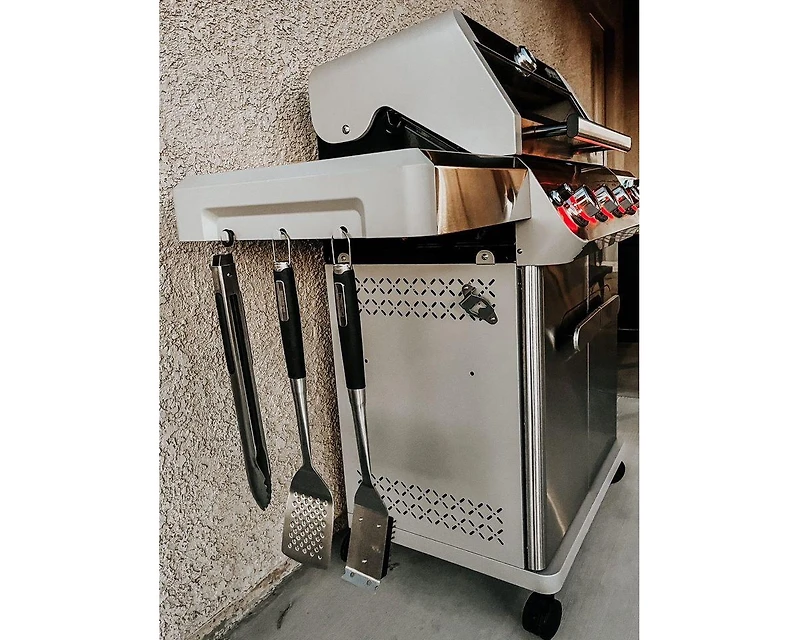 4 Burner with Broil Zone Stainless Steel Mesa Series Grill