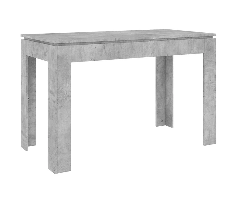 vidaXL Dining Table Concrete Gray 47.2"x23.6"x29.9" Engineered Wood