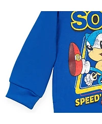Sega Little Boys Sonic the Hedgehog Tails Knuckles Hoodie to
