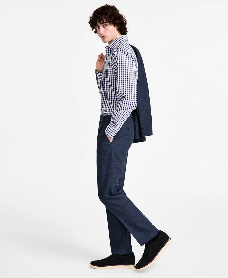 Tommy Hilfiger Men's Modern-Fit Linen Suit Separate Pants