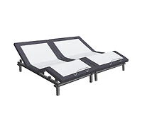 Cariloha Classic Adjustable Mattress Base | Cal Split King | 6", 9", 12" | Viscose Material | Adjustable Height, Quiet Motor, Wireless Remote