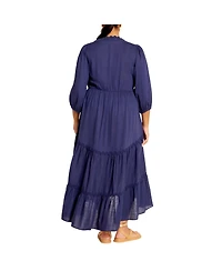 City Chic Plus Cabana Dress