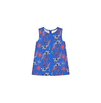 Vild House of Little Lab No.8 - Rare Living Lobsters, Organic Cotton Woven Dress