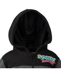 Sega Boys Sonic the Hedgehog Fleece Half Zip Hoodie to