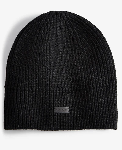 Cole Haan Men's No-Cuff Logo Beanie
