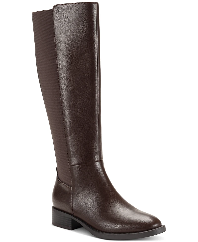 Style & Co Women's Eloisee Flat Tall Boots, Created for Macy's