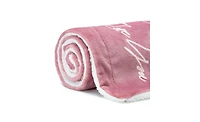 Chanasya Premium I Love You Gift Throw Blanket - Unconditional Love Together Forever Anniversary Gift Throw