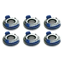 Intex River Run 1 Inflatable Floating Tube Raft for Lake, River & Pool, (6 Pack)