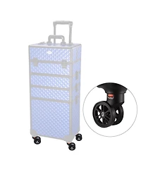 Byootique 4Pcs 2" Swivel Replacement Wheel 360 Degree Rotate Caster for Makeup Case