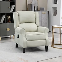 Homcom Massage Recliner Sofa with Heat Function, Remote Control