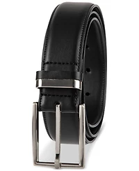 Alfani Men's Burnished Edge and Metal Loop Dress Belt, Created for Macy's