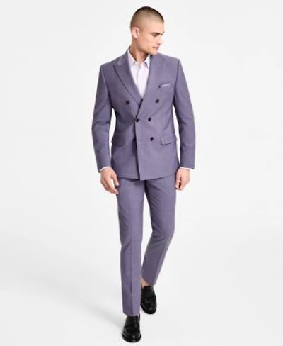 Bar Iii Mens Slim Fit Double Breasted Suit Separate Exclusively At Macys