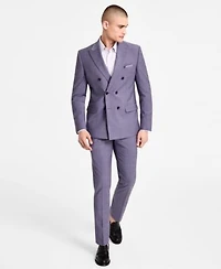 Bar Iii Mens Slim Fit Double Breasted Suit Separate Exclusively At Macys