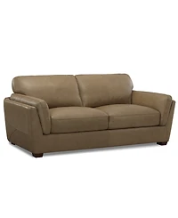 Closeout! Korder Leather Sofa, Created for Macy's