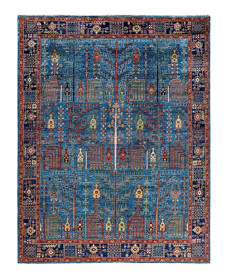 Adorn Hand Woven Rugs Serapi M1993 7'10"x10' Area Rug