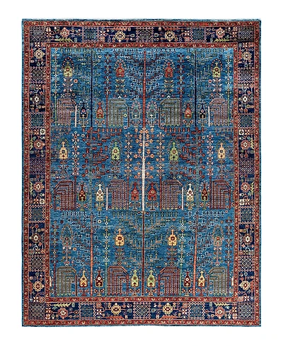 Adorn Hand Woven Rugs Serapi M1993 7'10"x10' Area Rug