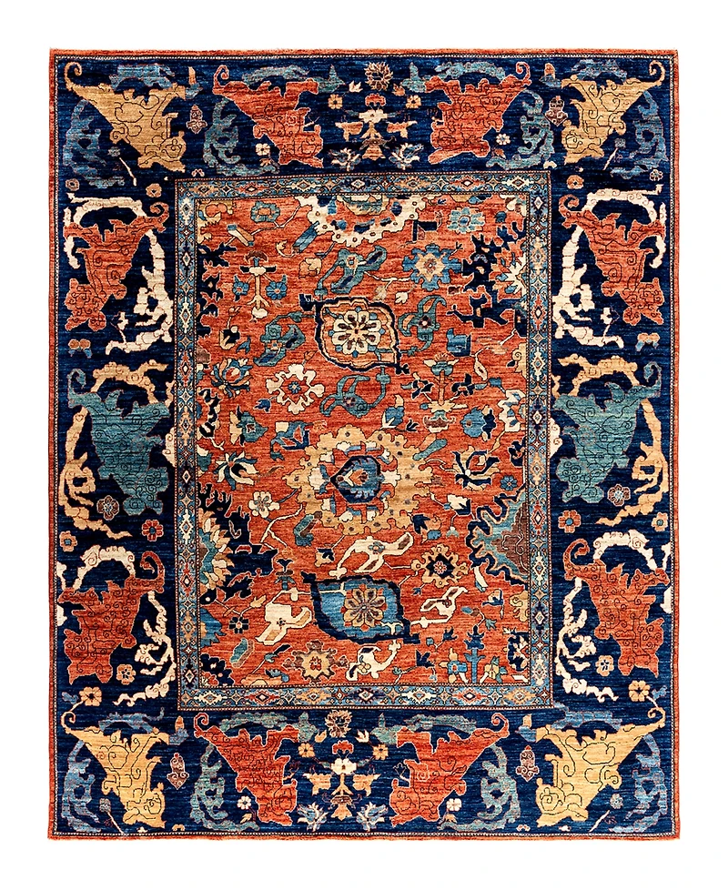 Adorn Hand Woven Rugs Serapi M1993 7'11"x9'11" Area Rug