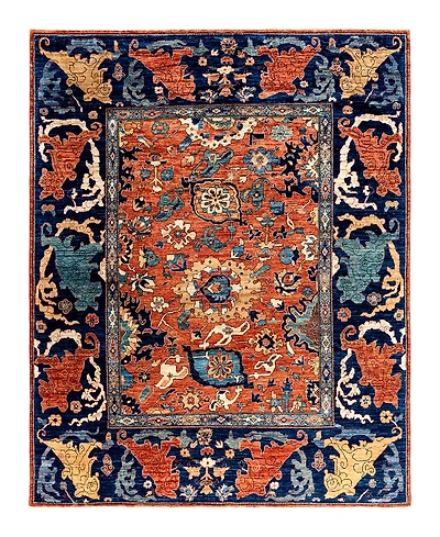 Adorn Hand Woven Rugs Serapi M1993 7'11"x9'11" Area Rug
