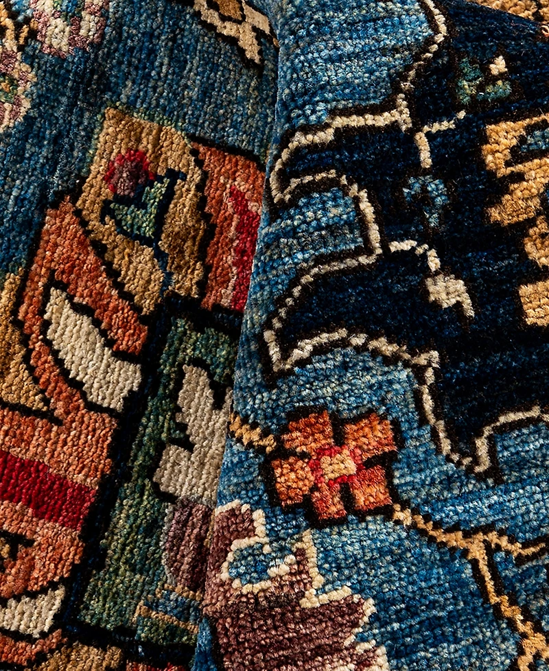 Adorn Hand Woven Rugs Serapi M1993 8'x9'8" Area Rug