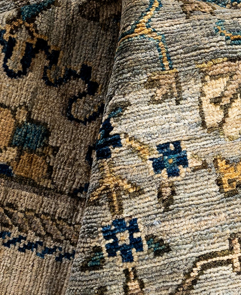 Adorn Hand Woven Rugs Serapi M1993 5'9"x8'7" Area Rug