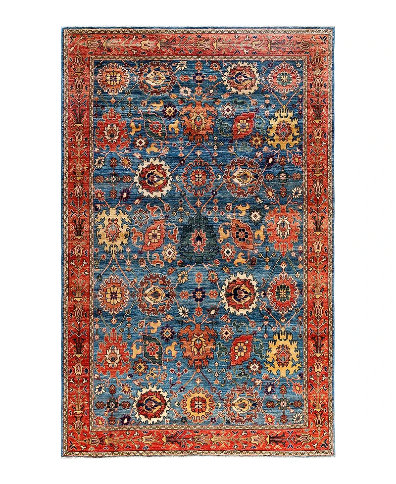 Adorn Hand Woven Rugs Serapi M1993 5'11"x9'3" Area Rug