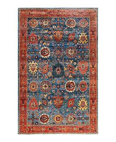 Adorn Hand Woven Rugs Serapi M1993 5'11"x9'3" Area Rug