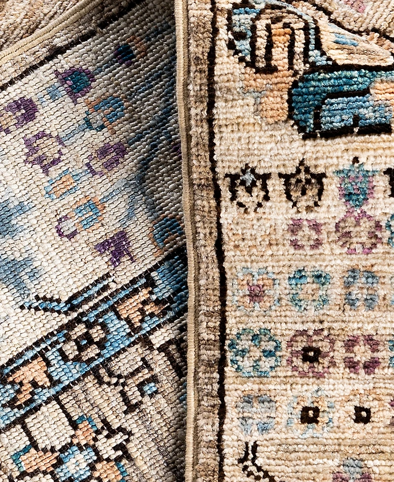 Adorn Hand Woven Rugs Serapi M1993 4'1"x6' Area Rug