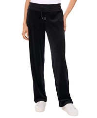 Vince Camuto Womens Velour Drawstring Waist Straight Leg Pants Xs 3x