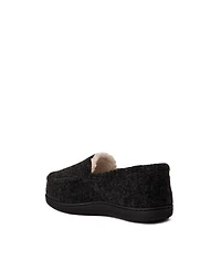 Dearfoams Girls Amari Moccasin House Shoe Slipper