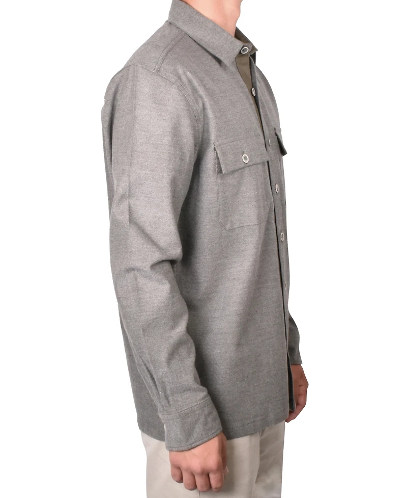 Vintage 1946 Men's Brushed Heather Shirt Jacket