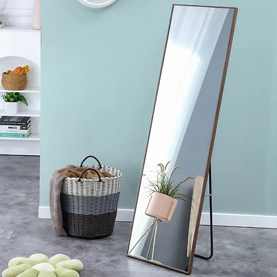 Full Body Mirror with Solid Wood Frame