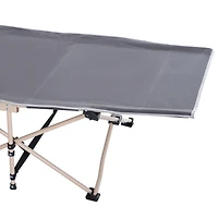 Folding Camping Cot for Adults: Portable Outdoor Sleeping Bed