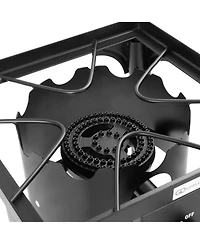 Givimo 100 000-btu Portable Propane Outdoor Camp Stove with Adjustable Legs