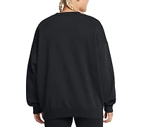 Under Armour Women's Rival Oversized Sweatshirt