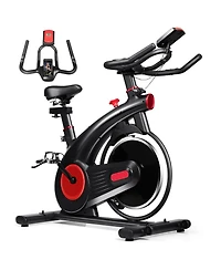 Vebreda Stationary Exercise Bike Silent Belt with 20LBS Flywheel